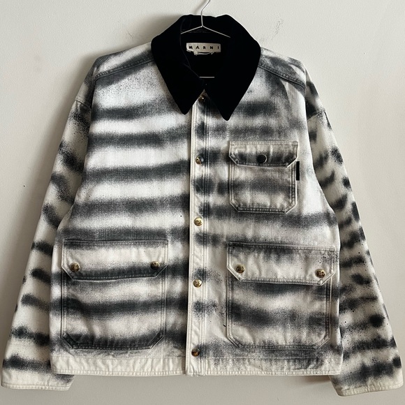 Marni Other - Marni Canvas Utility Work Jacket - EU 52/US 42 (Fits L-XL)